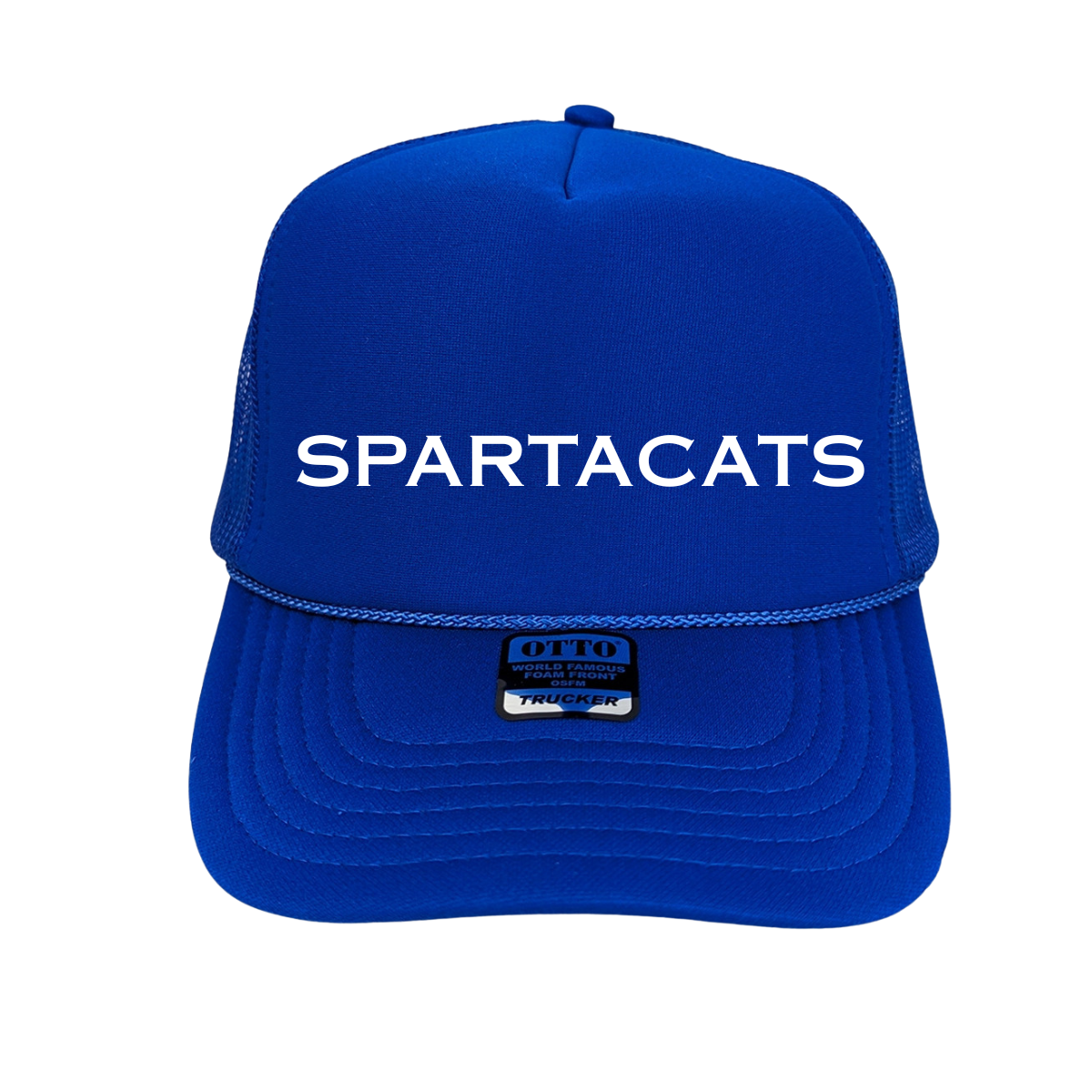 3D puff Embroidered Spartacats FOAM trucket hat