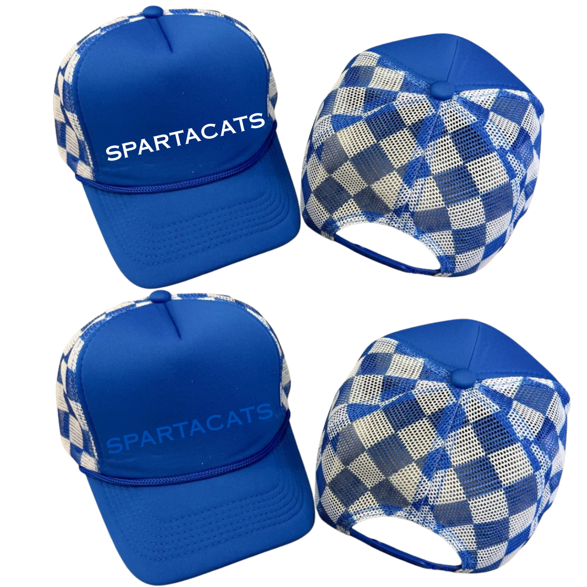 3D puff Embroidered Spartacats FOAM trucket hat