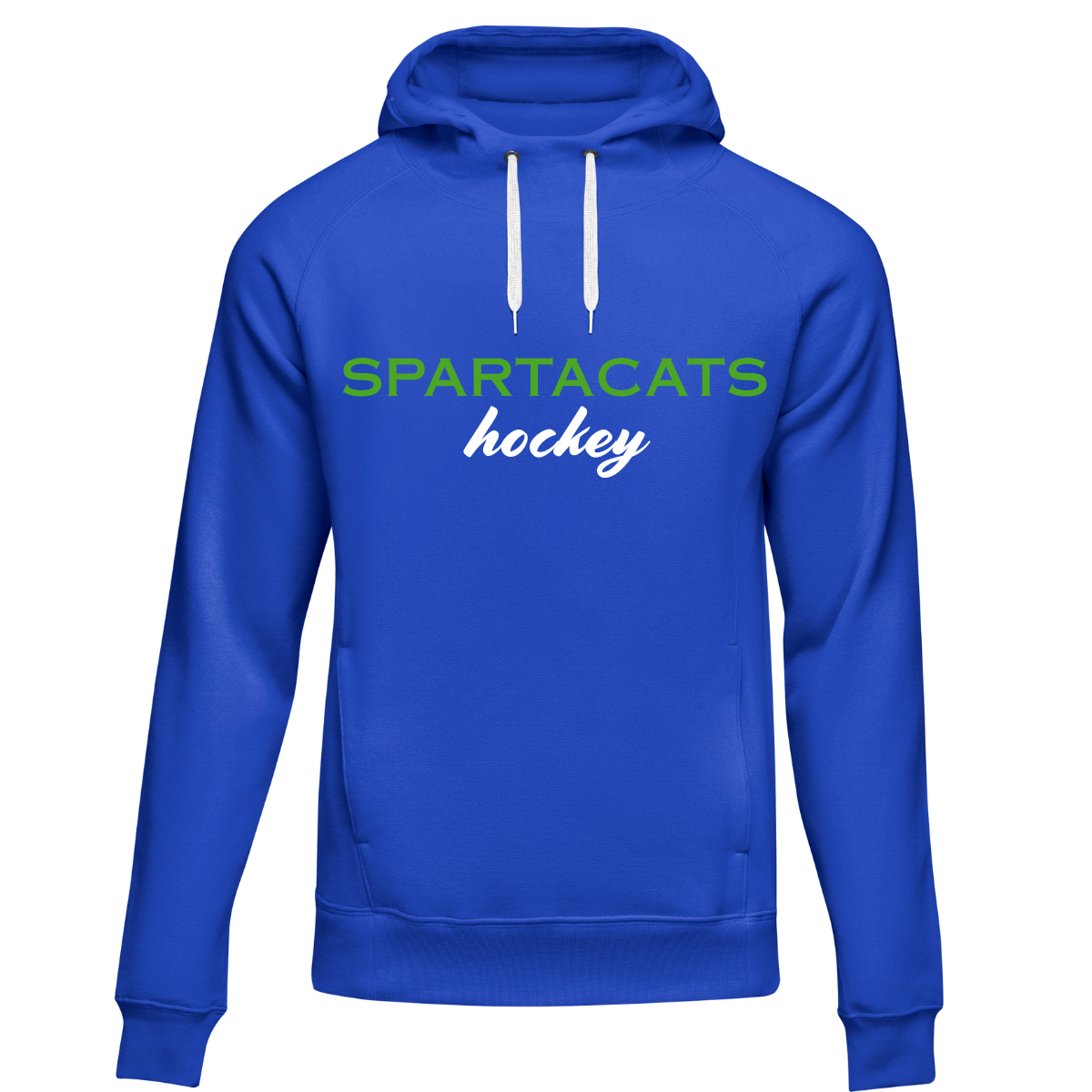 Royal Blue 3D Puff Embroidered Spartacats Sweatshirt