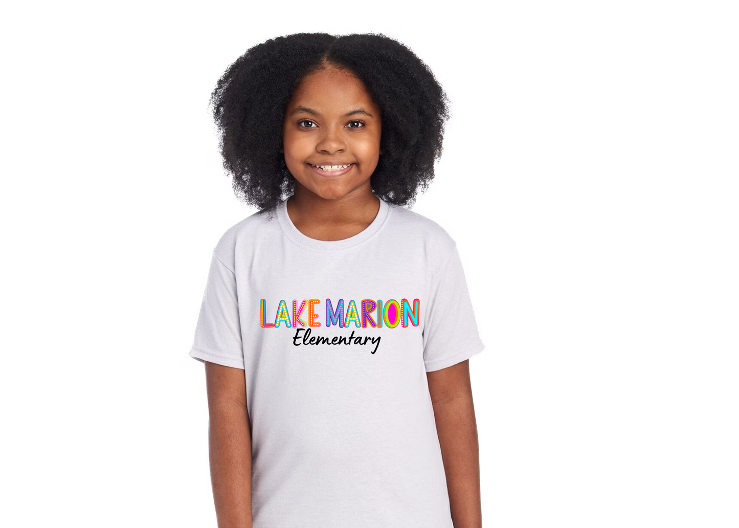 Lake Marion marquee tee for kids and Adults
