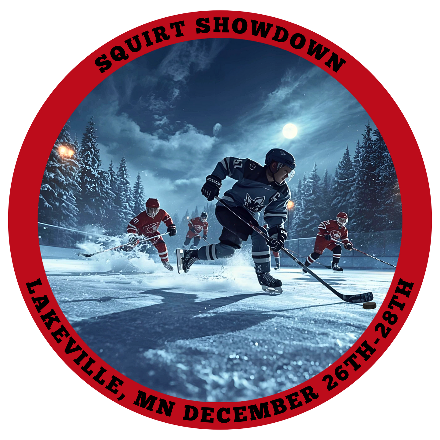 Squirt Showdown performance style t-shirt *ordering window is closed. All orders will now ship after the tournament