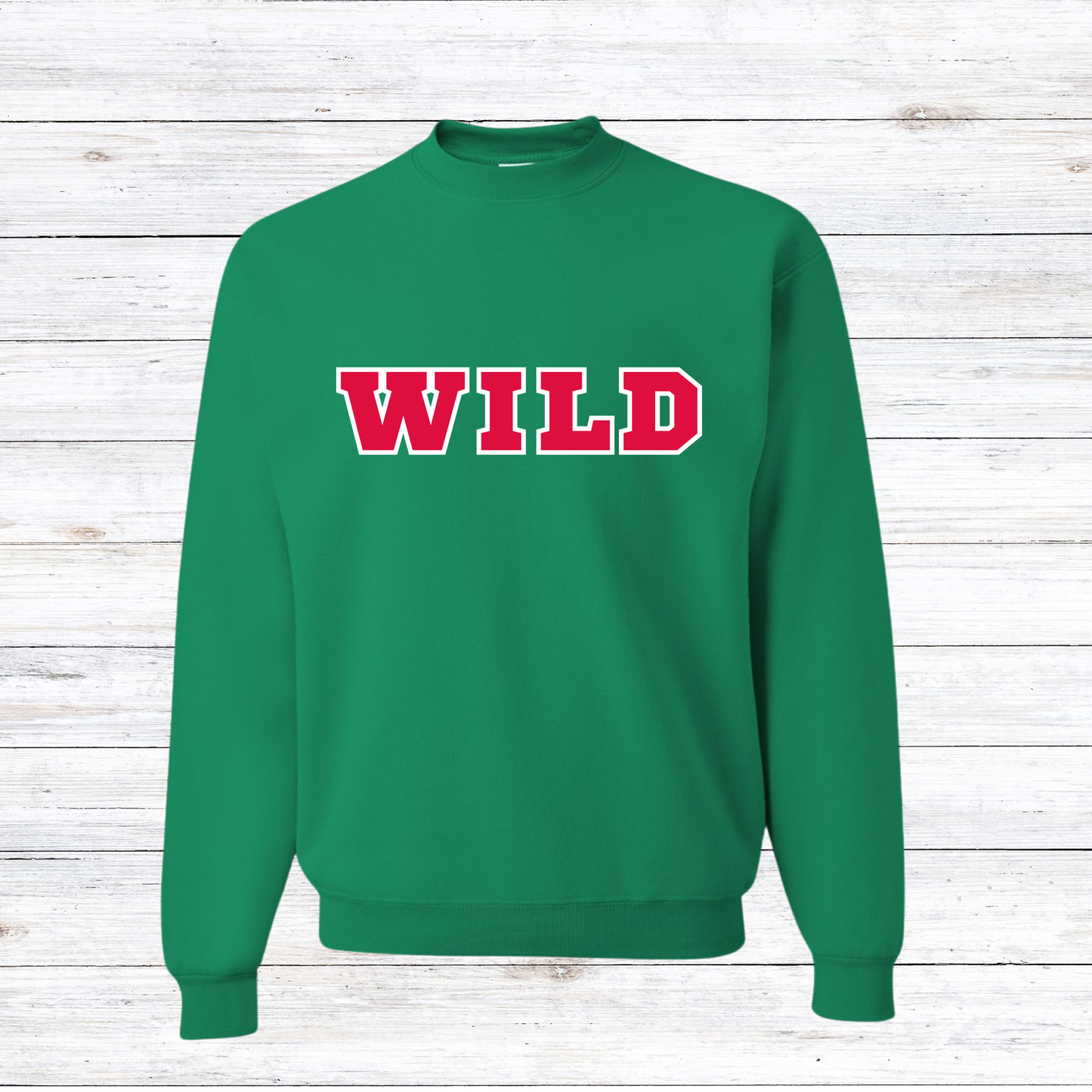 Embroidered Sports Sweatshirt