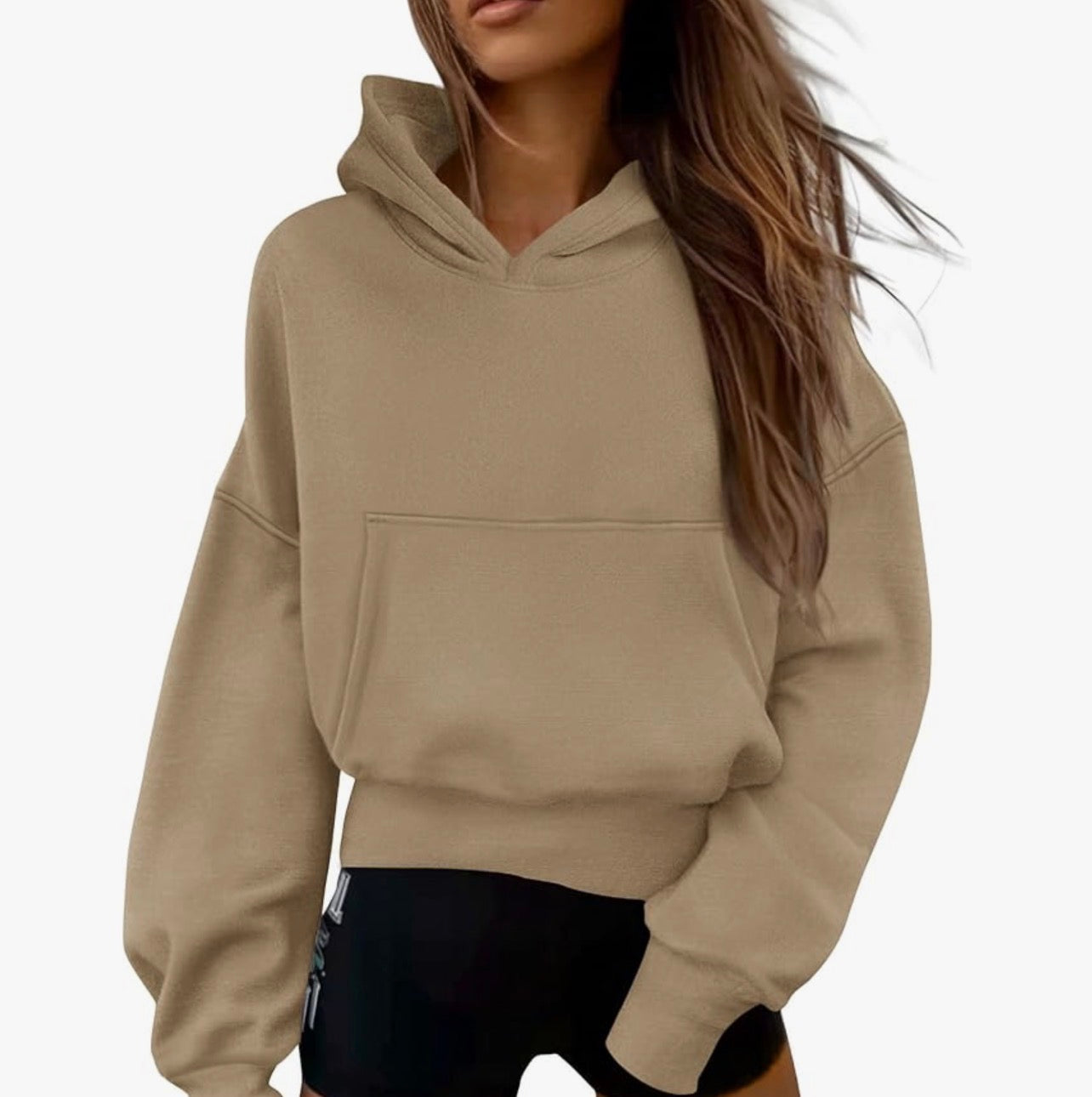 Blue Army Women's cropped hoodie