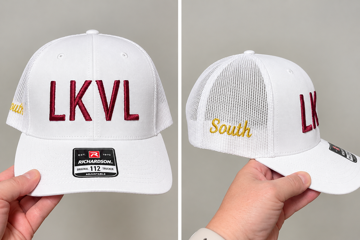 LKVL puff embroidered hat
