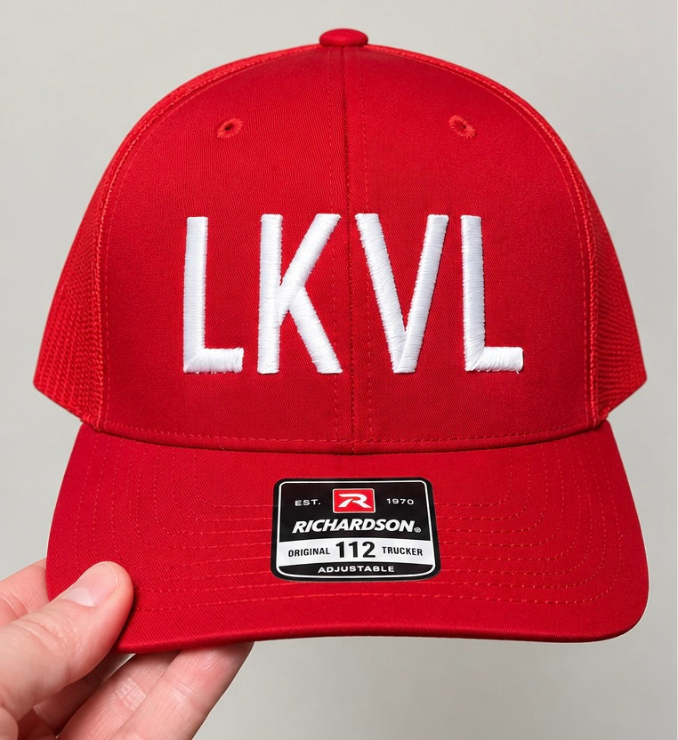 LKVL puff embroidered hat