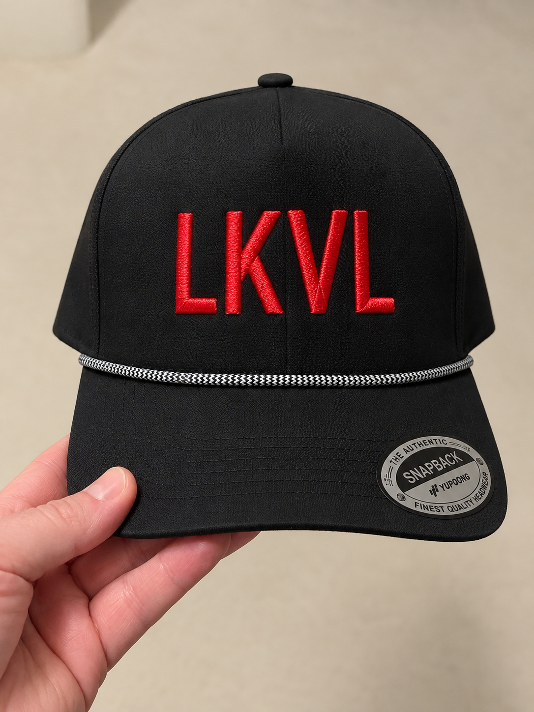 LKVL puff embroidered hat