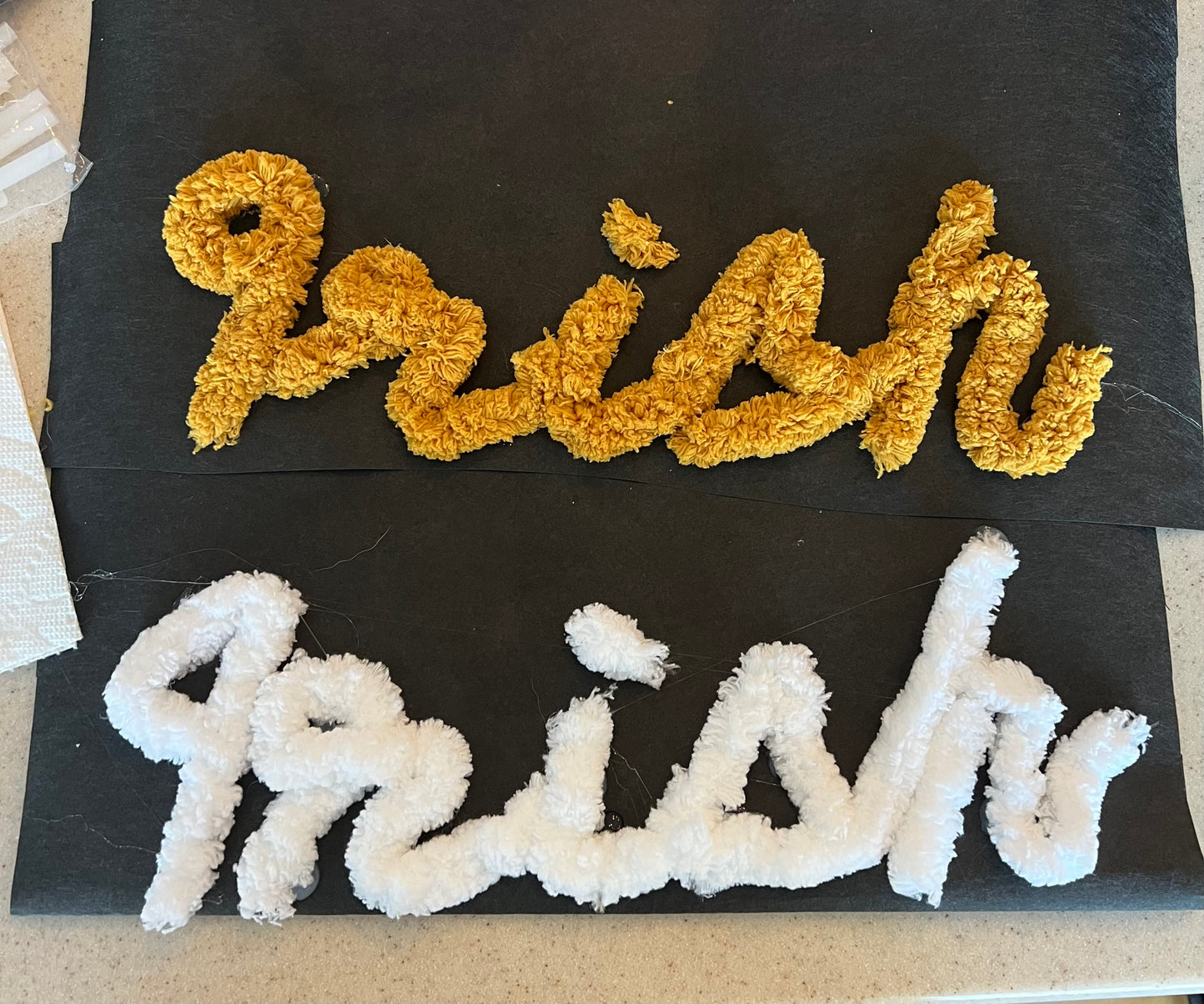 Yarn Embroidered Irish Sweatshirt