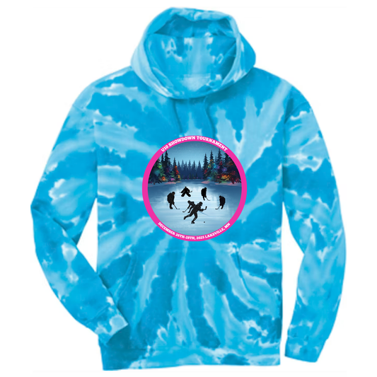 U10 Showdown Tie Dye sweatshirt *Blue or pink *ordering window is closed. All orders will now ship after the tournament