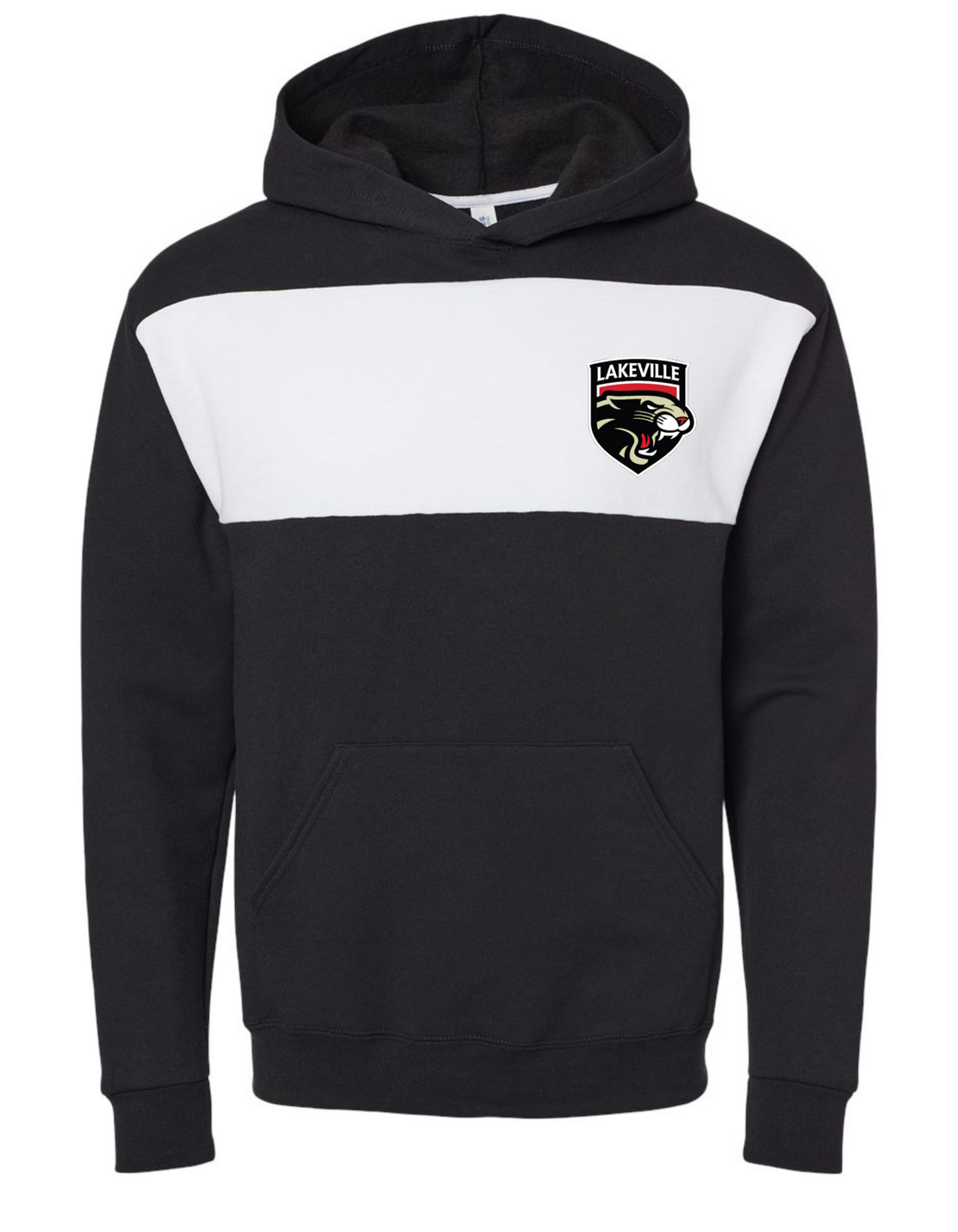 Color Block Embroidered Logo Sweatshirt