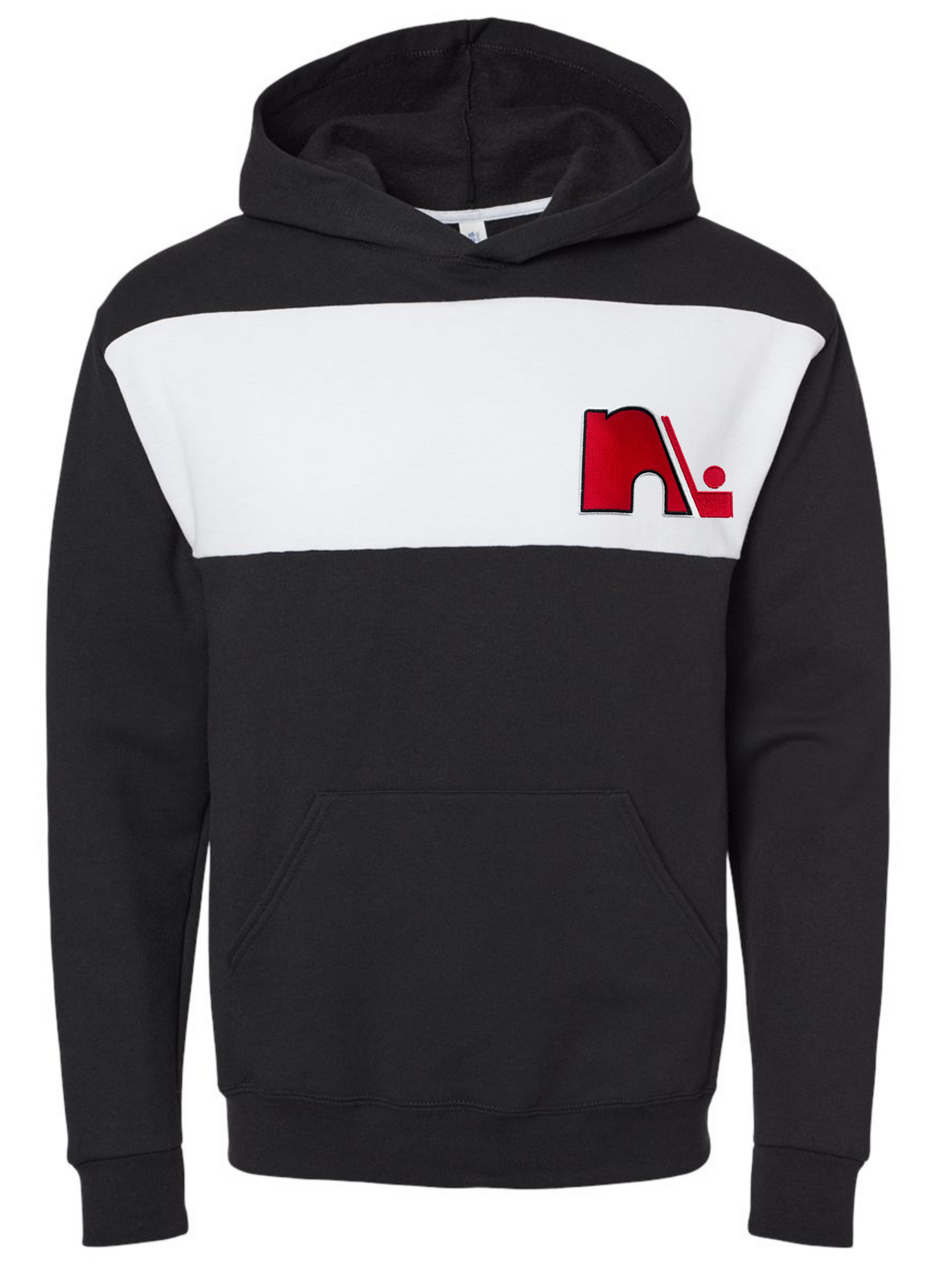 Color Block Embroidered Logo Sweatshirt