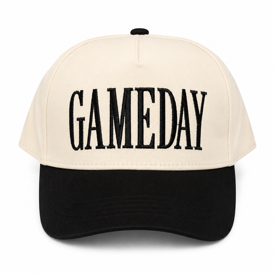 Game Day Embroidered Hat