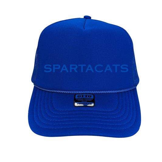 3D puff Embroidered Spartacats FOAM trucket hat