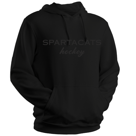 Black 3D Puff Embroidered Spartacats Sweatshirt