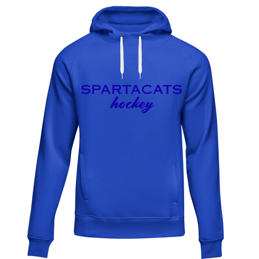 Royal Blue 3D Puff Embroidered Spartacats Sweatshirt