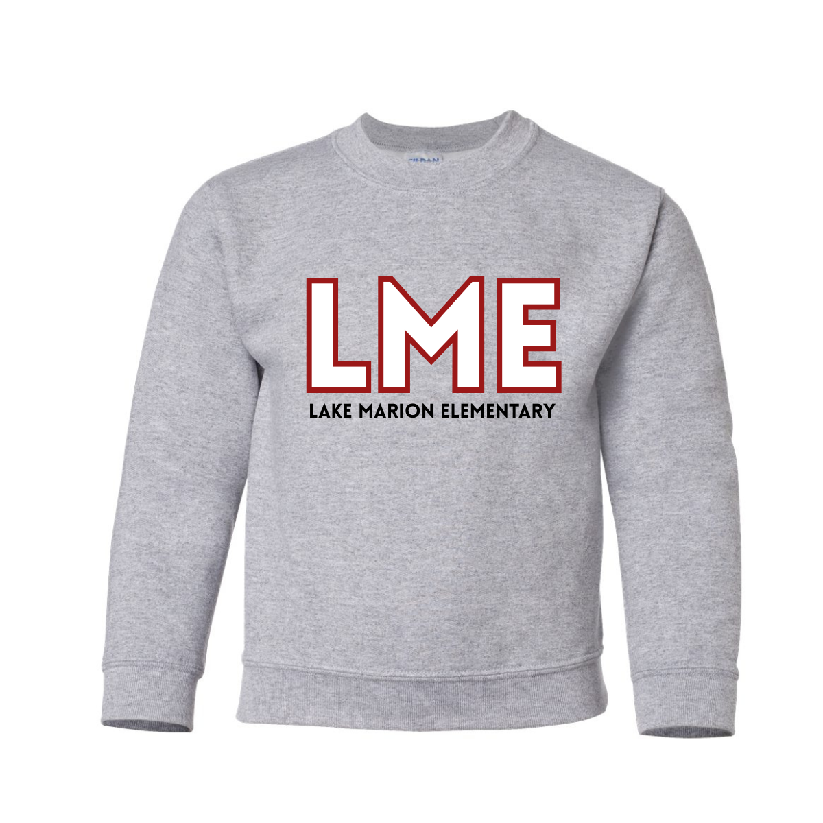 Embroidered LME sweatshirt *Options for embroidered letters or glitter letters