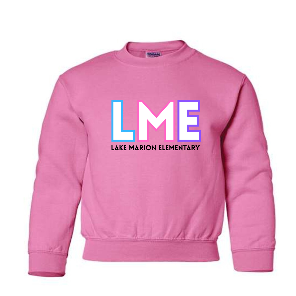 Embroidered LME sweatshirt *Options for embroidered letters or glitter letters