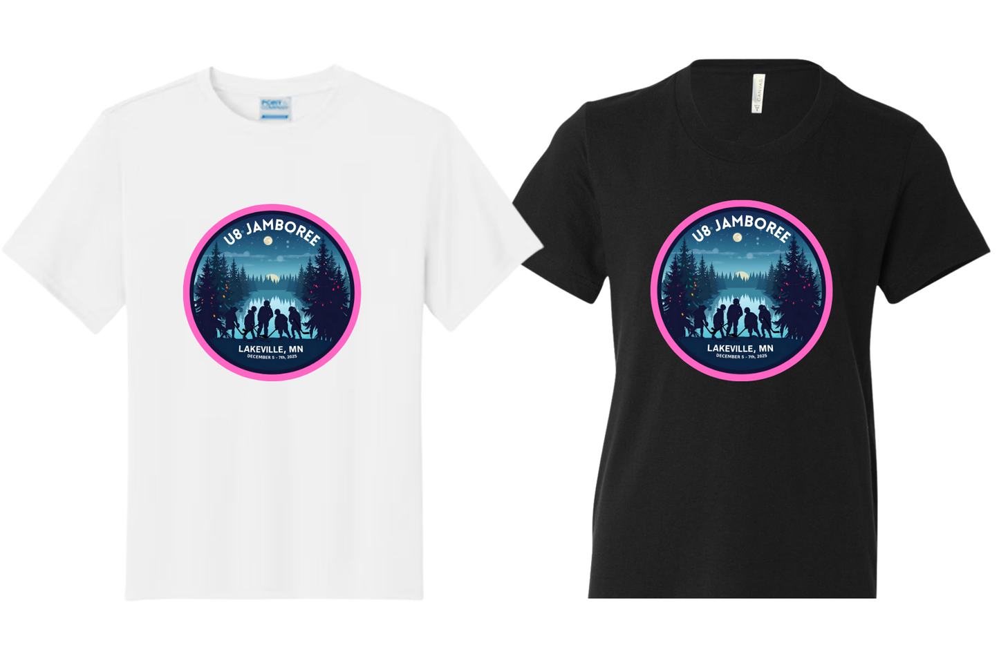 U8 jamboree performance style t-shirt