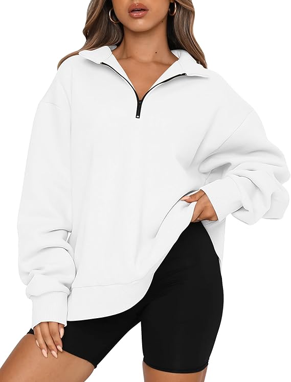 Blue army women's full back embroidered sweatshirt